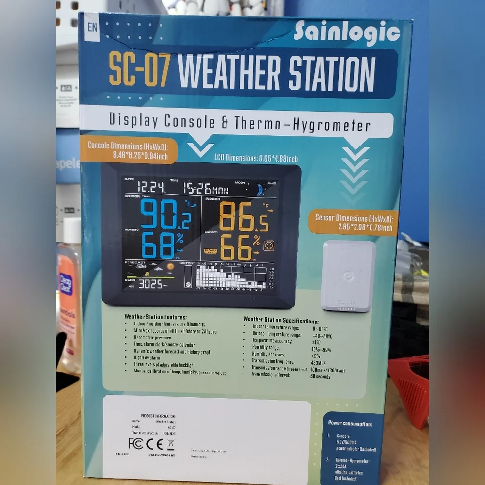 Weather Station Indoor Outdoor